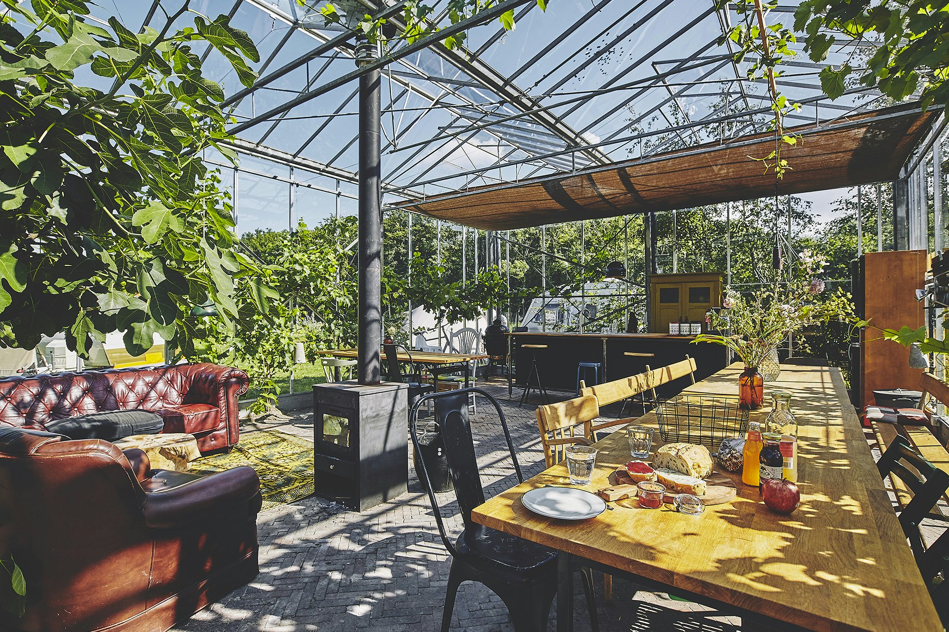 Het Bos Roept!  - Restaurant mit Terrasse auf dem Campingplatz