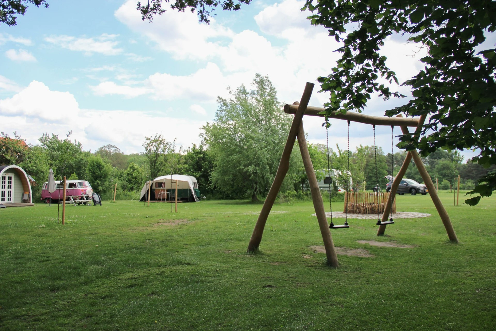 Het Buitenverblijf Erve Punte  - Kinderspielplatz auf dem Campingplatz