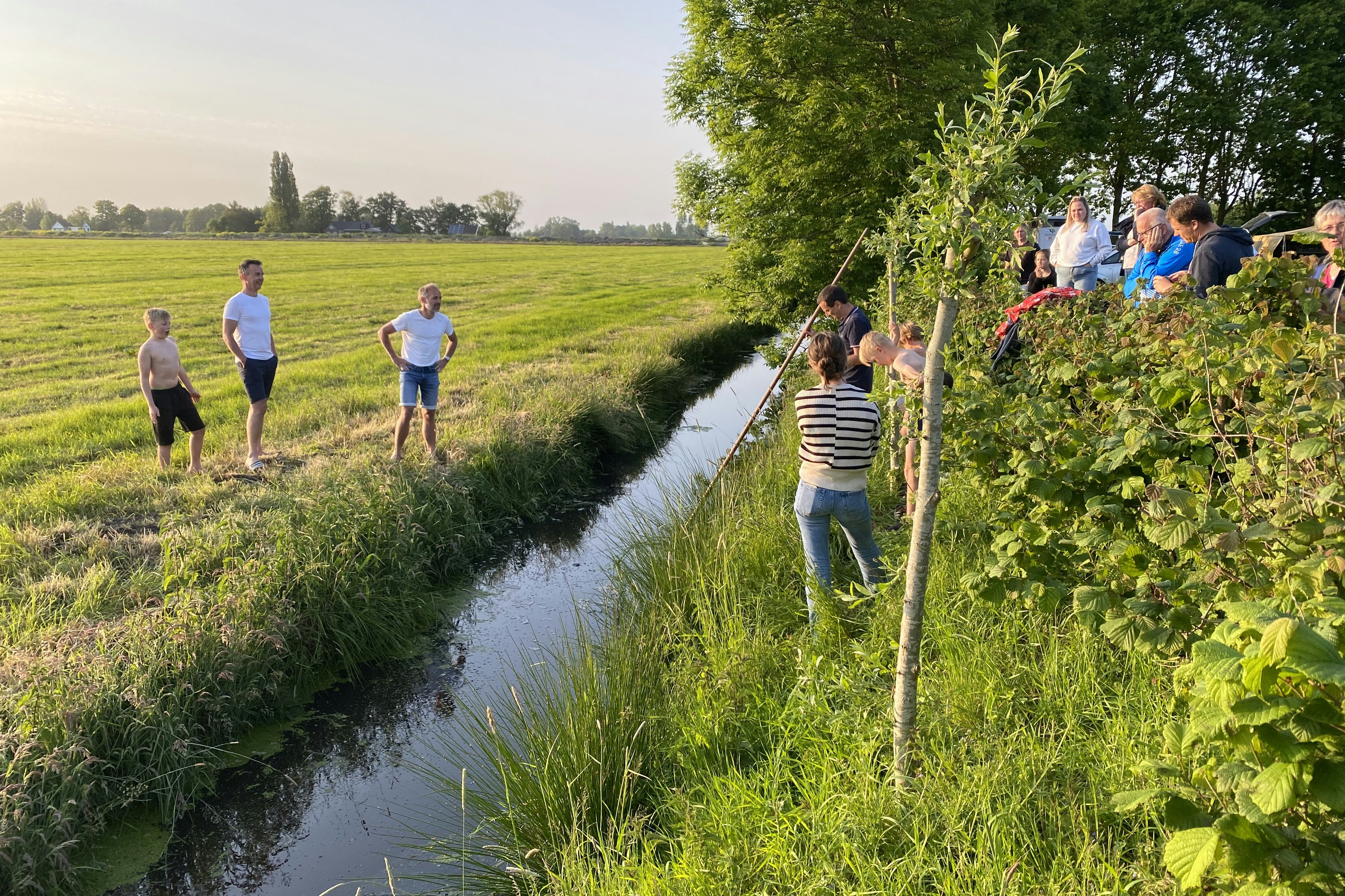Camping De Bolderik  Het Zwerversnest - Blick auf den Kanal am Campingplatz