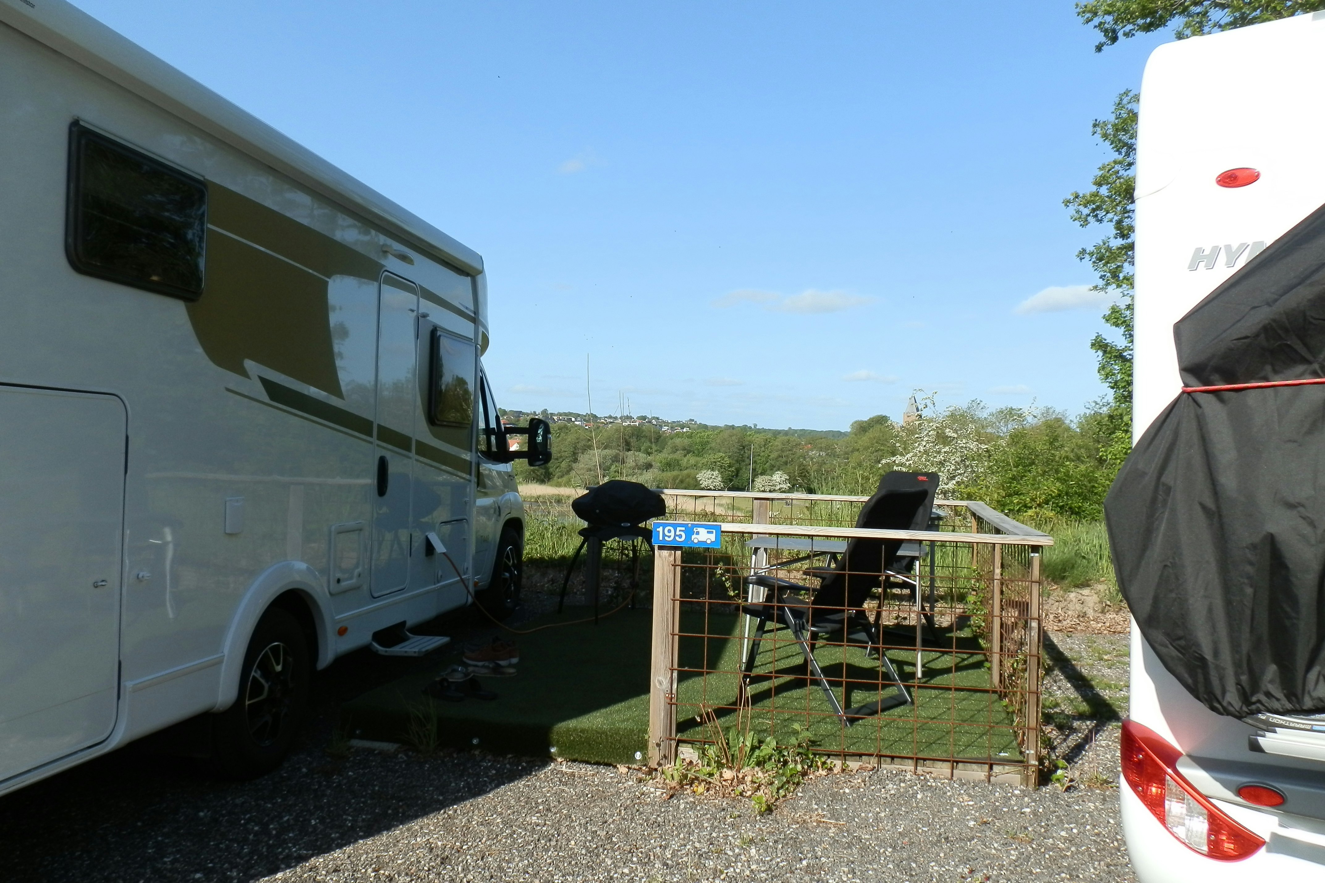 Hobro Camping Gattenborg - Standplätze auf dem Campingplatz