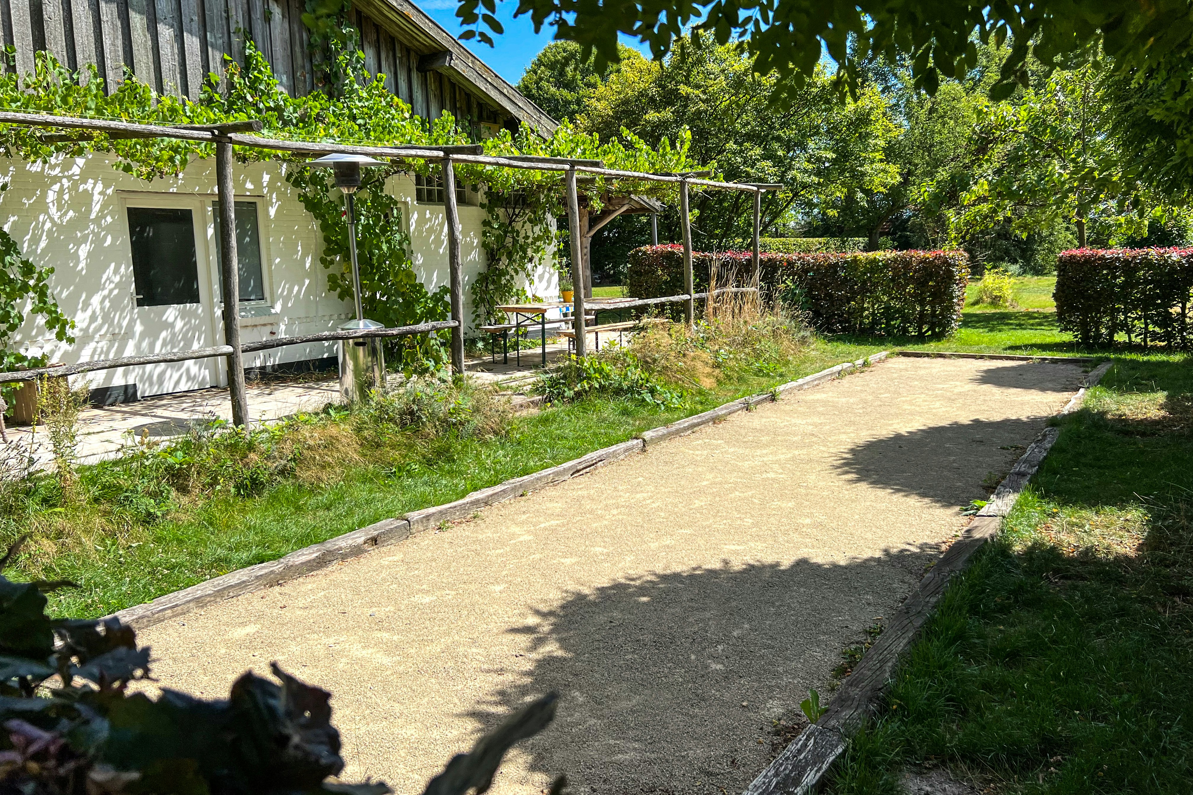 Hoeve de Knol - Pétanque-Feld auf dem Campingplatz