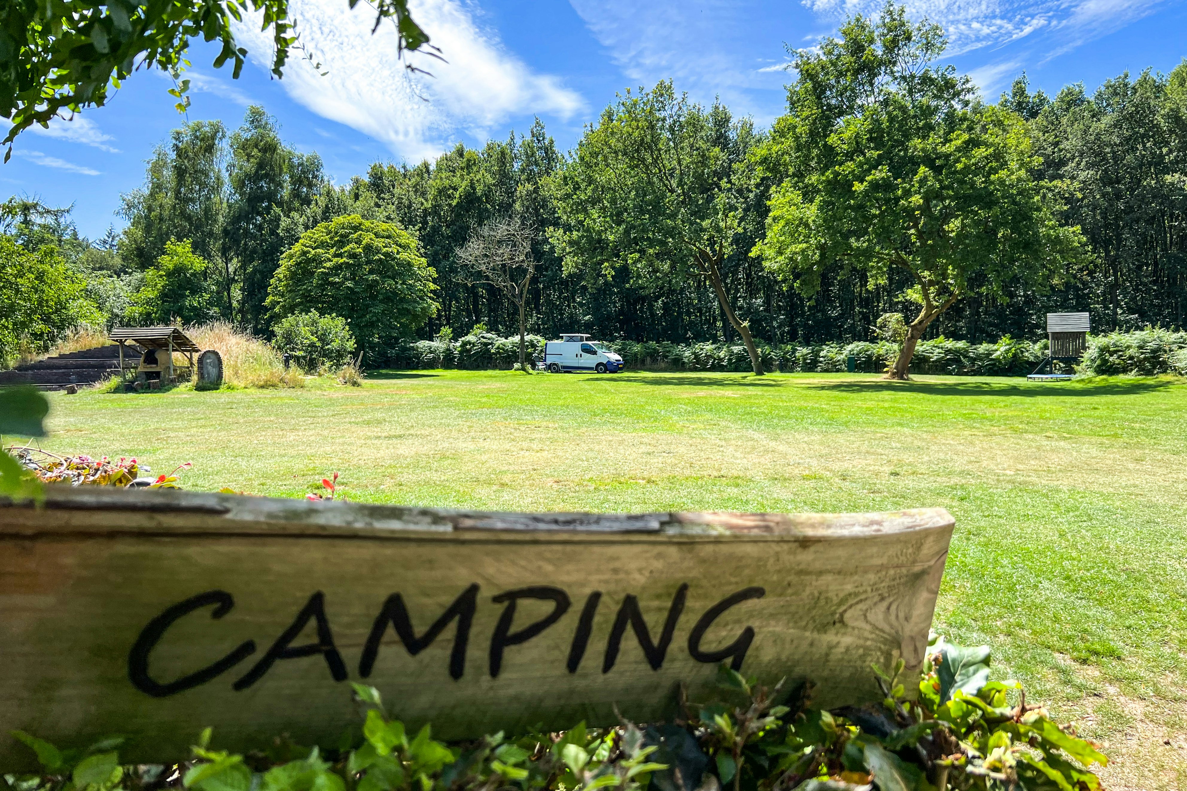 Hoeve de Knol - Standplatzwiese auf dem Campingplatz