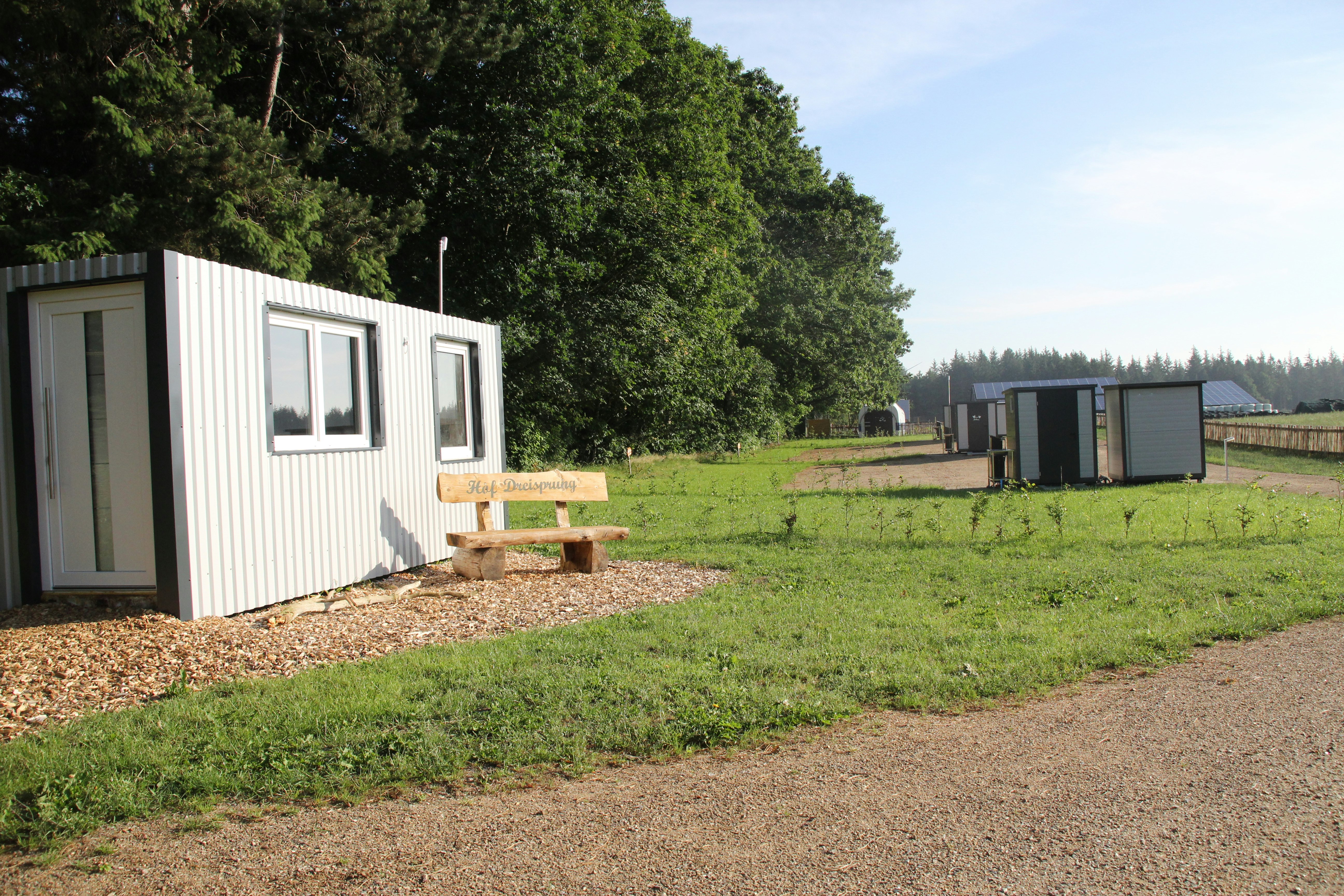 Campinghof Dreisprung - Einfahrt zum Campingplatz