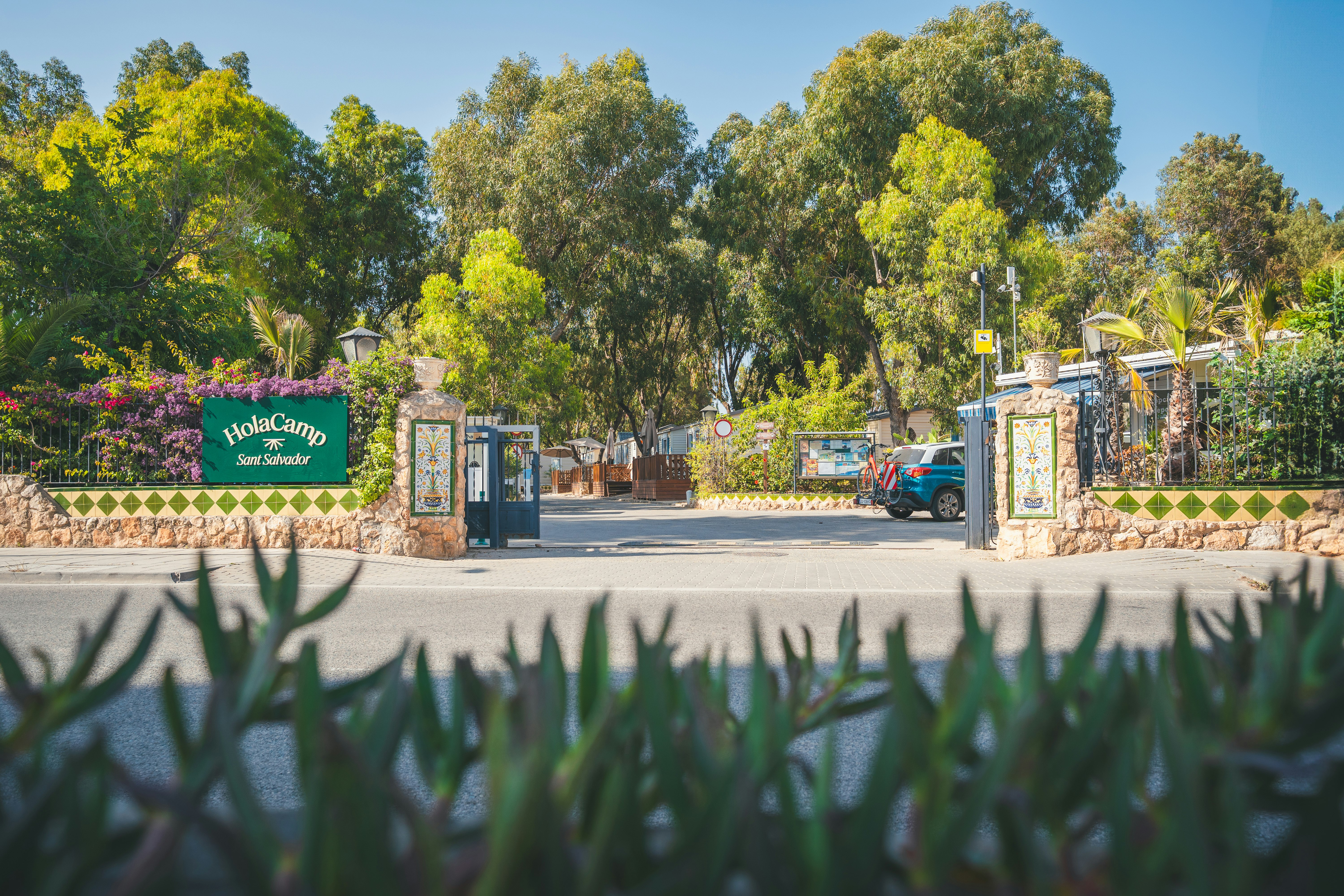 HolaCamp Sant Salvador - Anfahrt zum Campingplatz