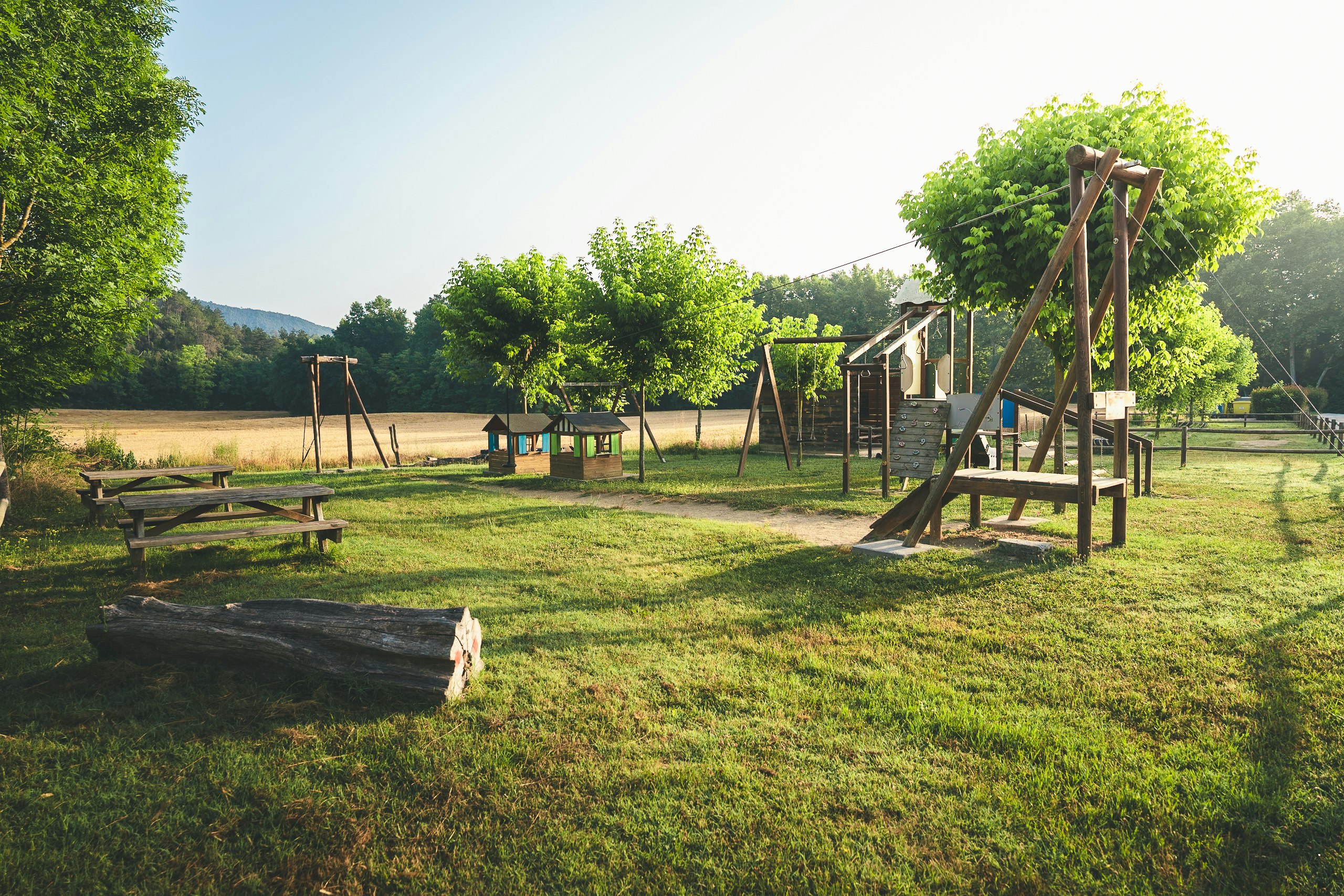 HolaCamp Vall Natura - Kinderspielplatz des Campingplatzes