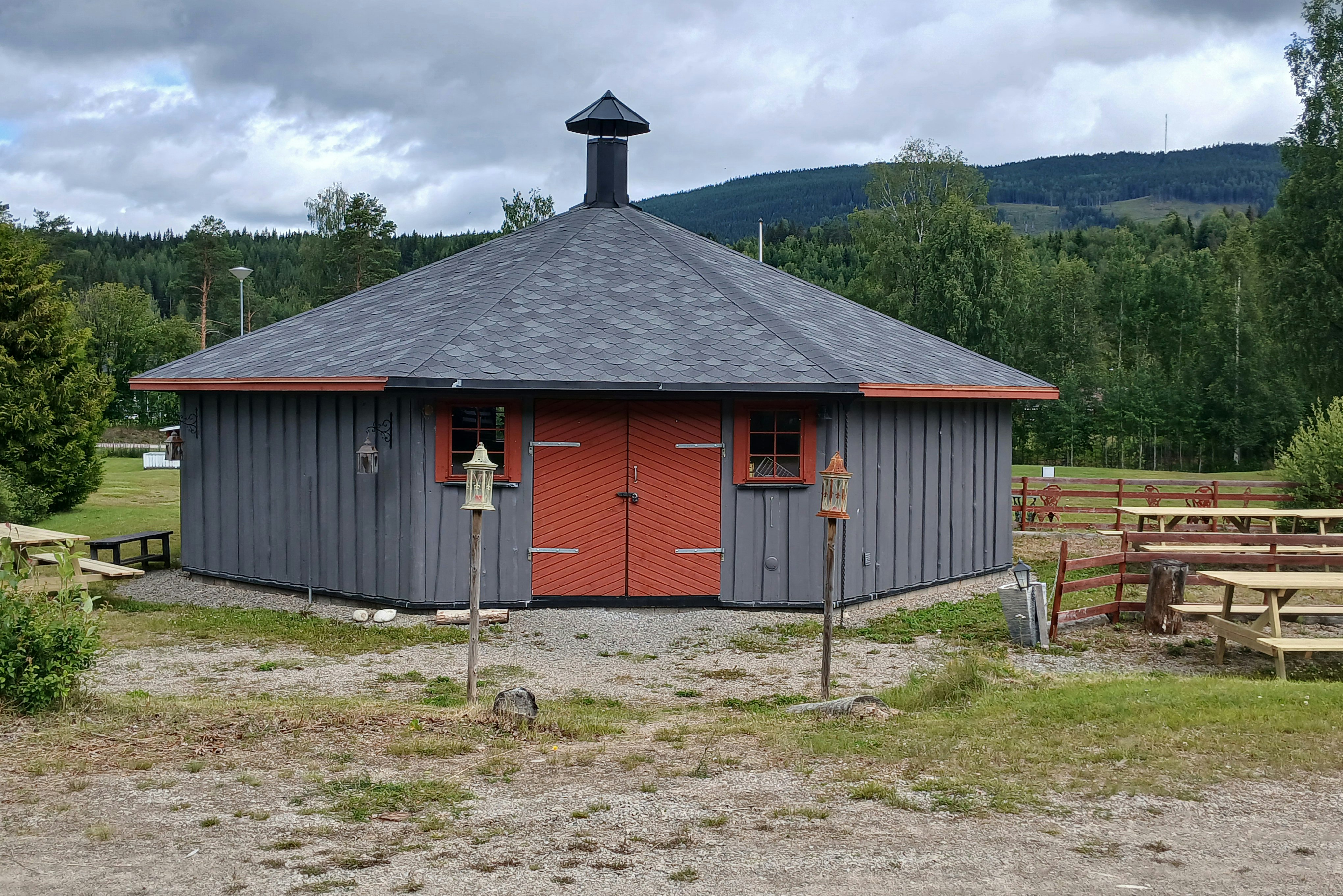 Höljes Camping  - Mobilheime auf dem Campingplatz