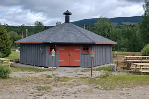 Höljes Camping - Mobilheime auf dem Campingplatz