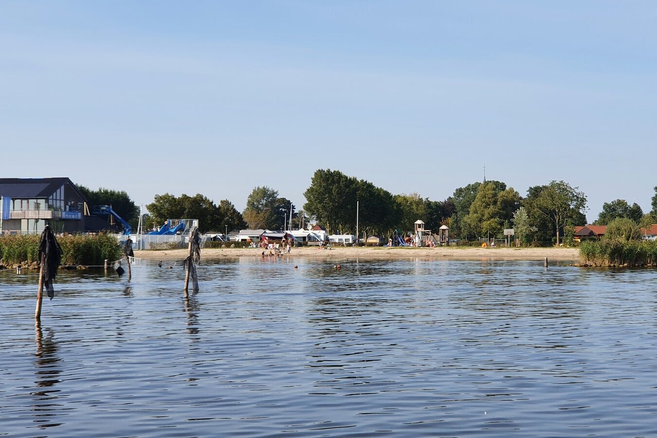 Hoora Heeg - Badestrand am Campingplatz