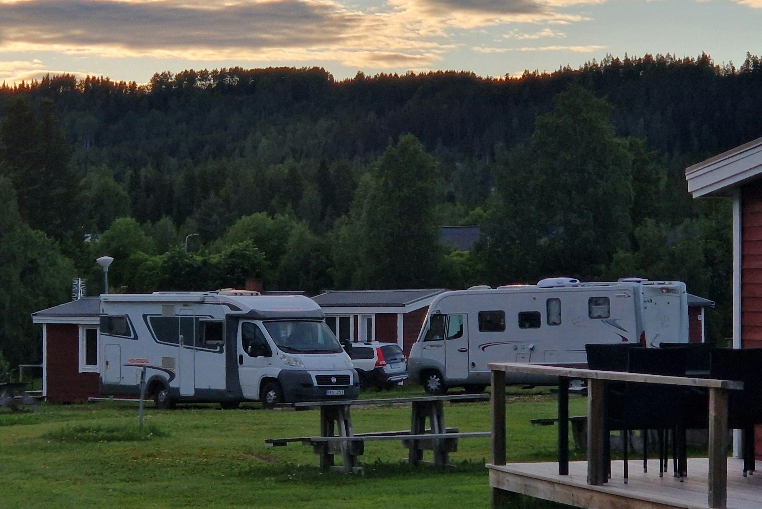 Hotings Camping - Standplatzwiese auf dem Campingplatz