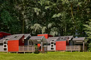 Horsens City Camping - Außenansicht Mobilheime