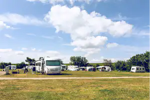 Husumer Campingplatz - Campingplatz Luftaufnahme