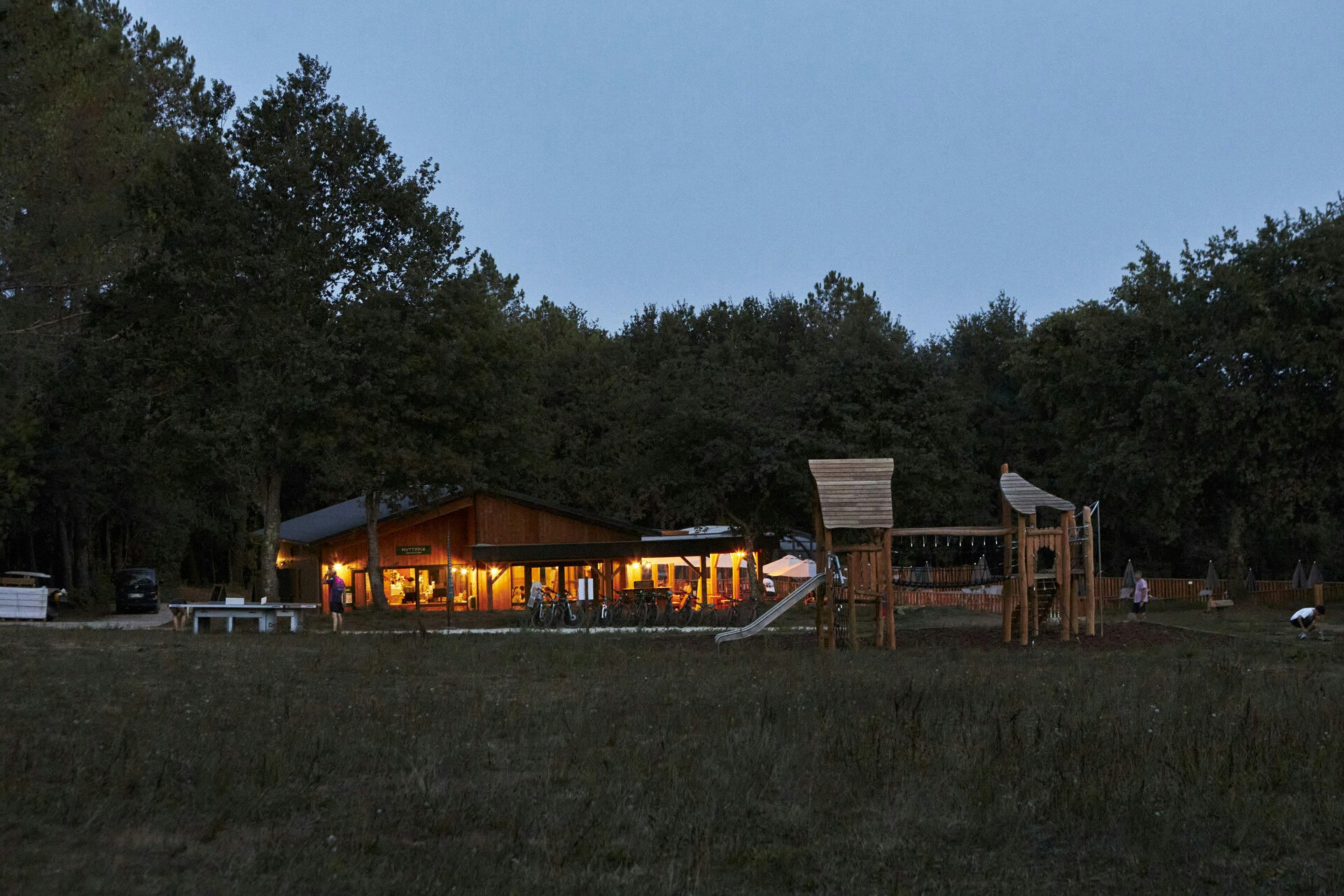 Huttopia Caminos de Galicia  - Kinderspielplatz auf dem Campingplatz