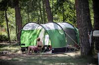 Huttopia Camping Bourg Saint Maurice -  Zeltplätze im Grünen