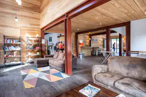 Huttopia Camping Bourg Saint Maurice - Campingplatz Rezeption
