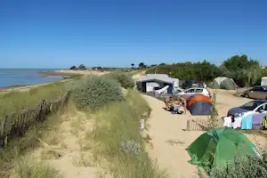 Huttopia Camping Côte Sauvage - Zeltplatz in Strandlage