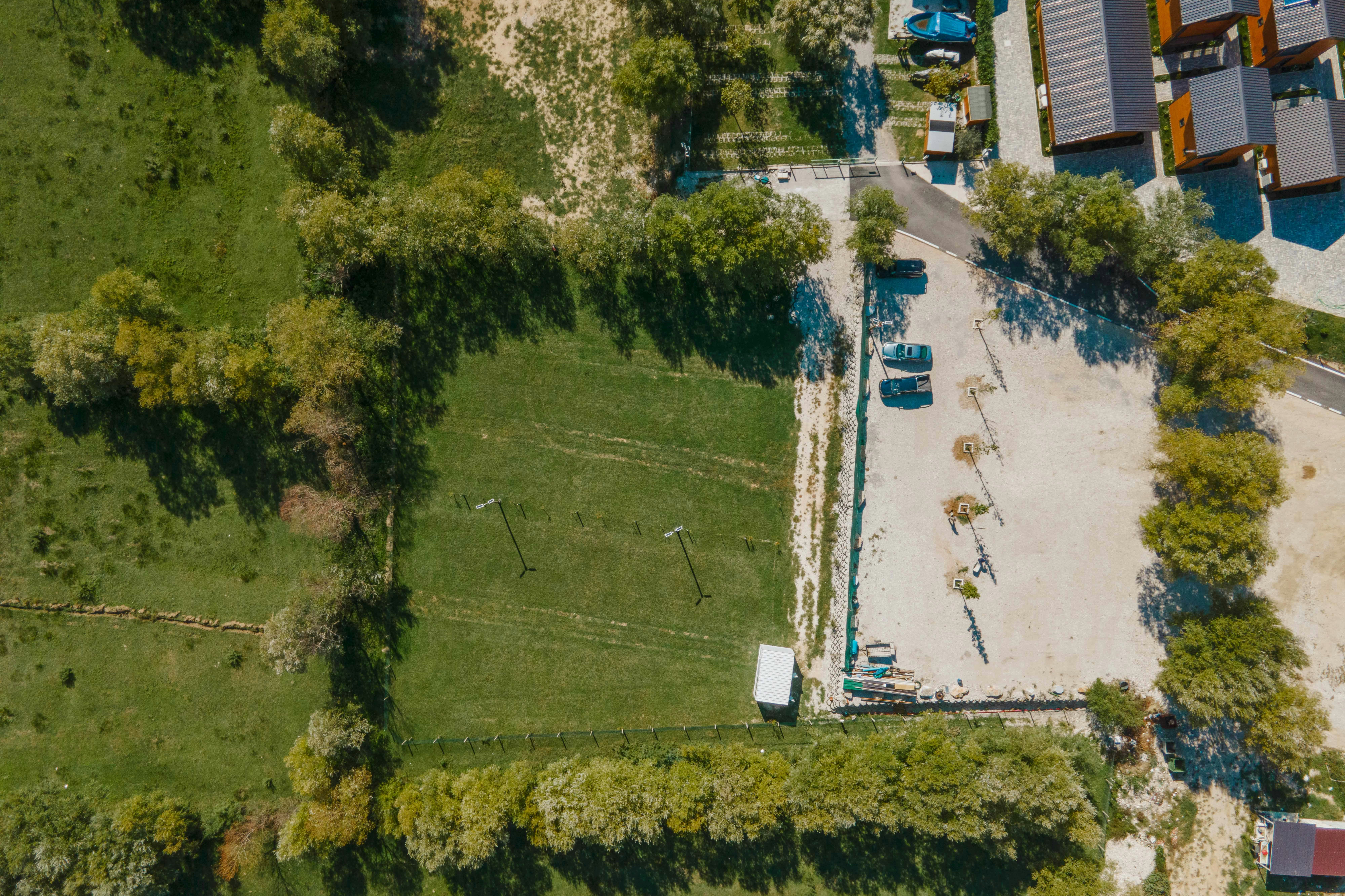 Hysaj Agroturizëm Hotel & Camping  - Campingplatz aus der Vogelperspektive