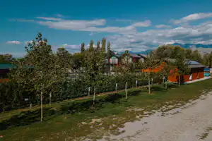 Hysaj Agroturizëm Hotel & Camping - Standplätze auf dem Campingplatz