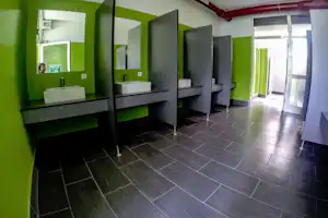Idealcamping Lampele - Sanitärbereich auf dem Campingplatz