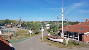 Insel-Camping-Borkum - Spielplatz auf dem Campingplatz