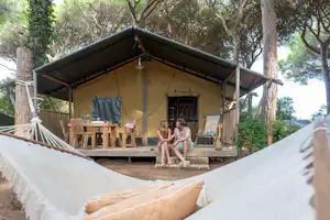 International Camping Etruria - Außenansicht Glamping-Zelt