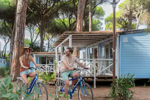 International Camping Etruria - Außenansicht eines Mobilheims