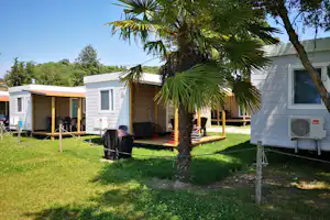International Camping Ispra - Mobilheime auf dem Campingplatz