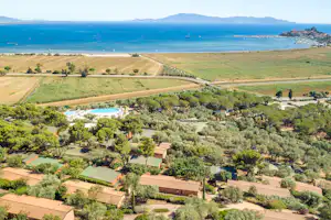 International Camping Talamone - Campingplatz aus der Vogelperspektive