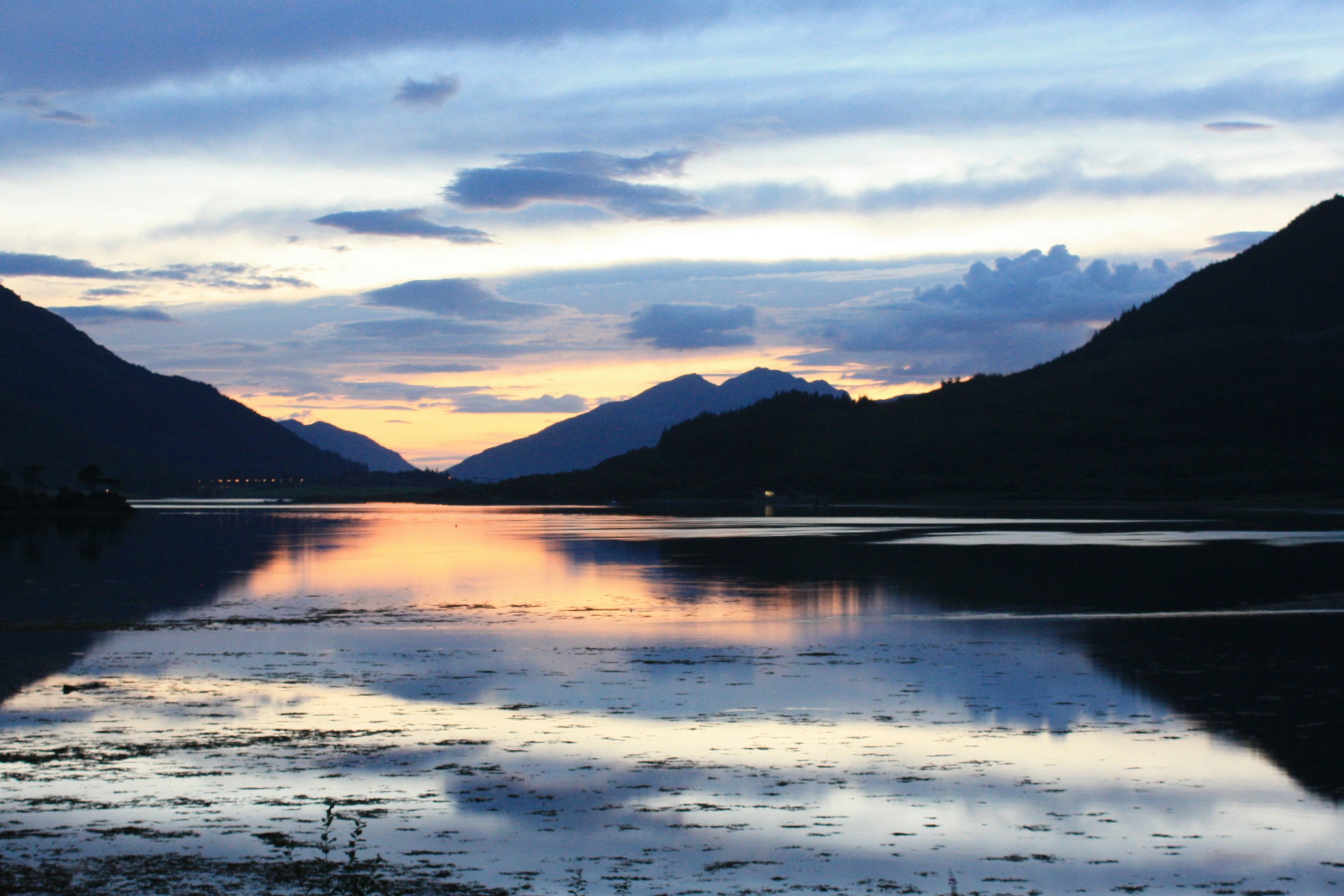 Invercoe Caravan and Camping Park - Sonnenuntergang über dem Loch Leven