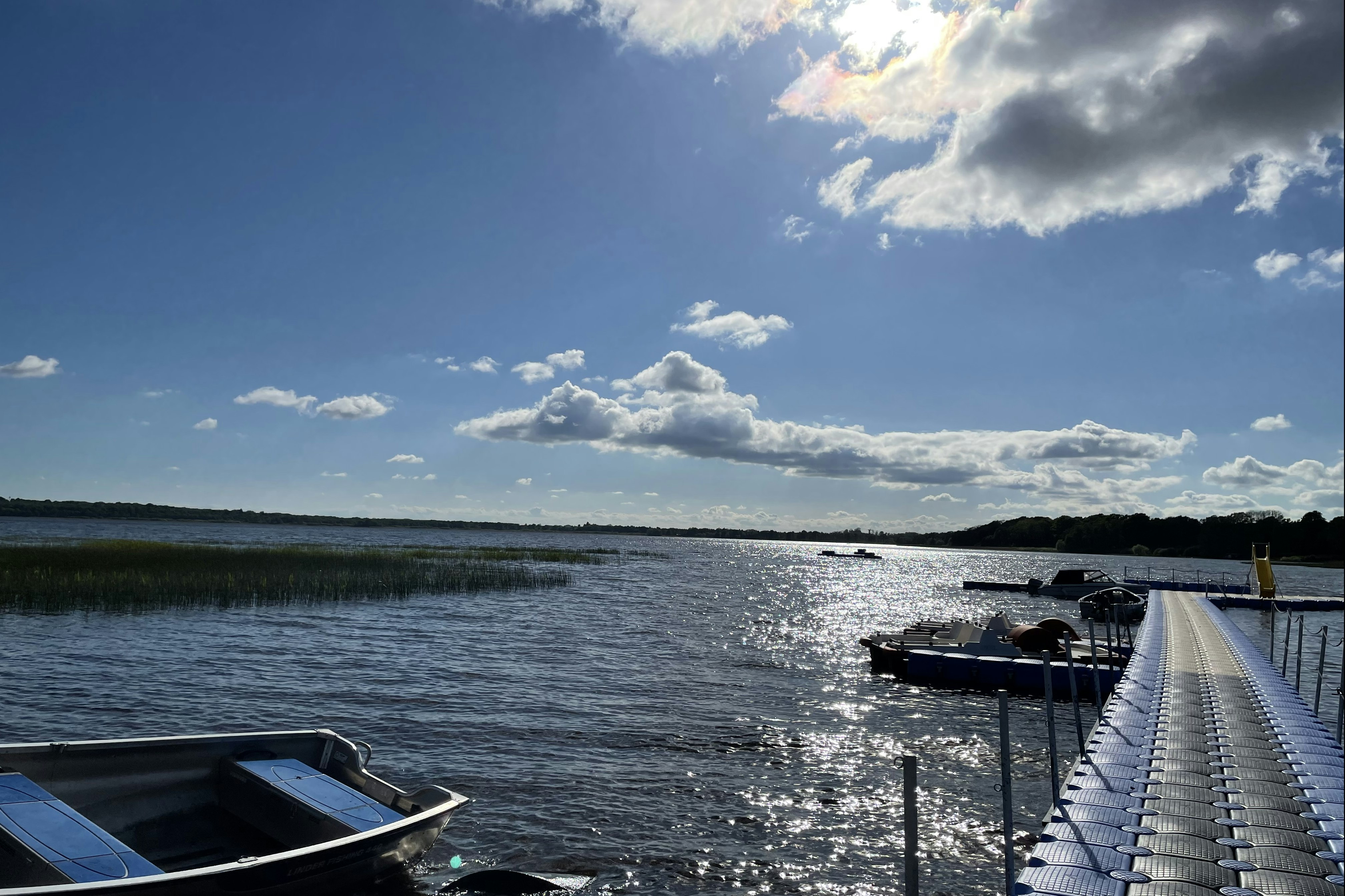 Jägersbo Camping - Aussicht auf den See