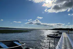 Jägersbo Camping - Aussicht auf den See