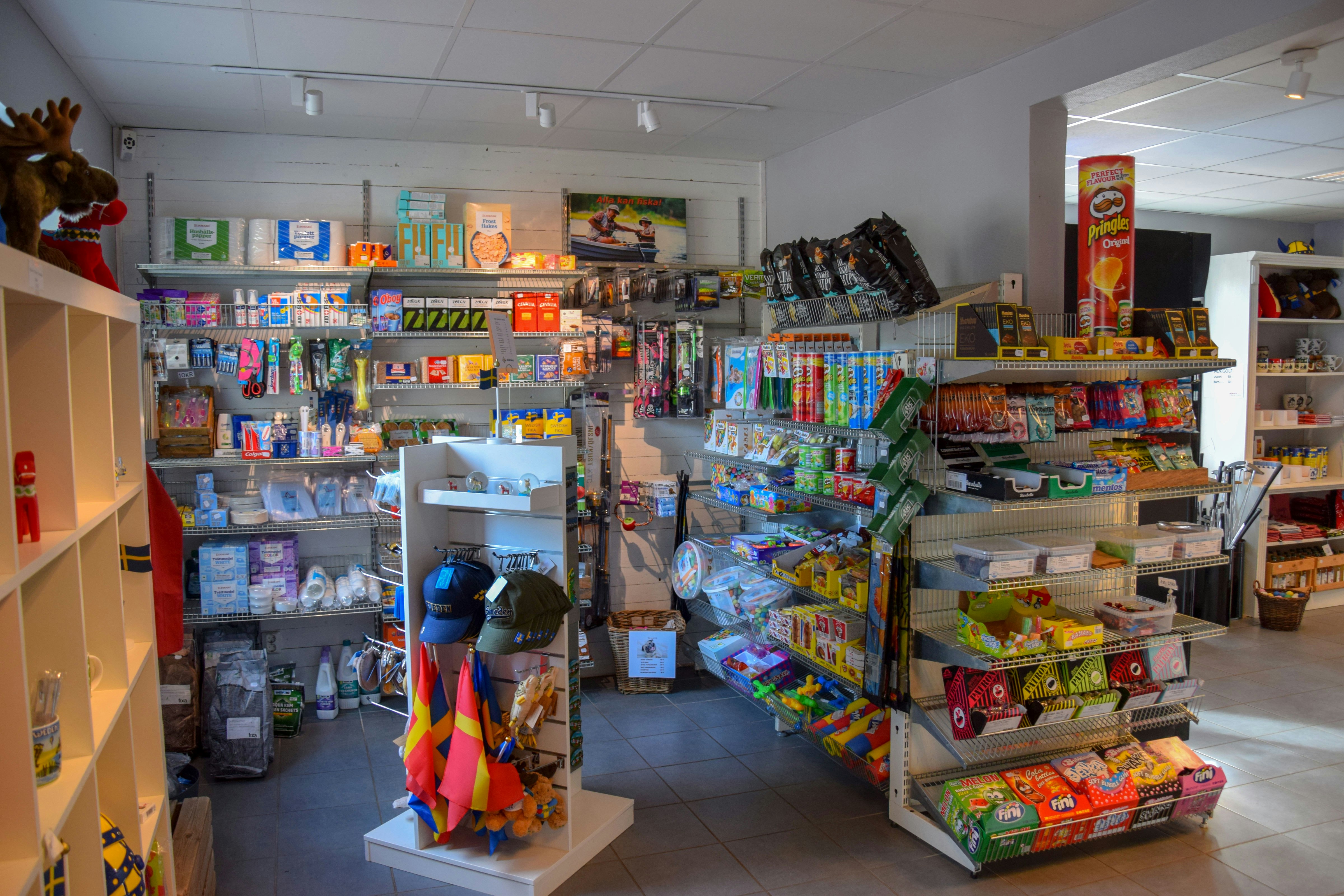 Jägersbo Camping - Minimarkt auf dem Campingplatz