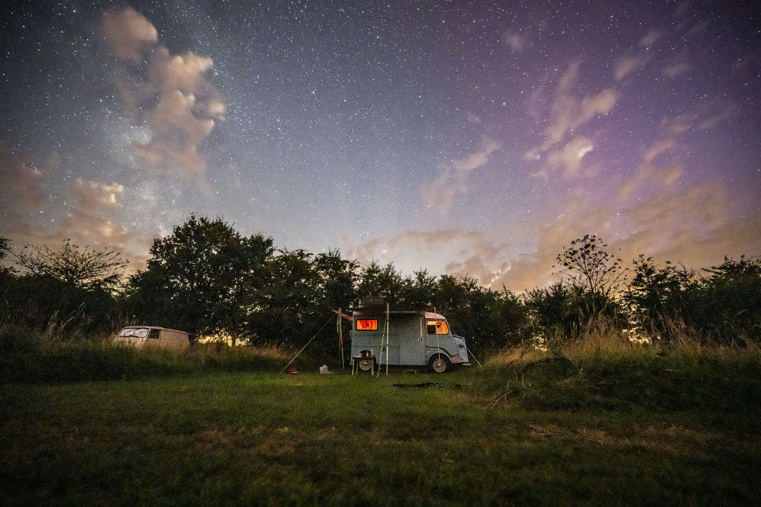 Jardin Josette - Standplatz unter Sternenhimmel