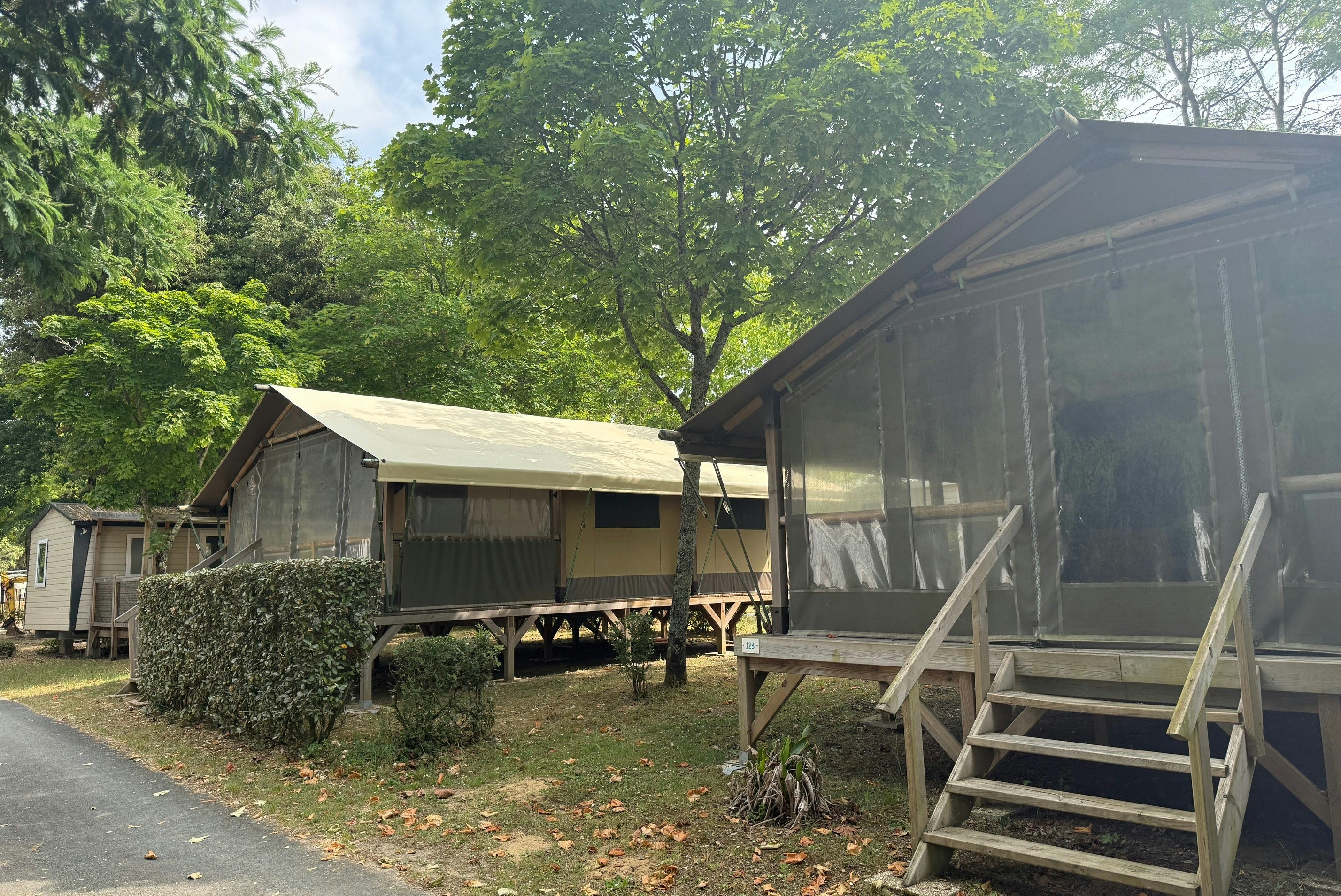 Kabana Village - Glamping-Zelte auf dem Campingplatz