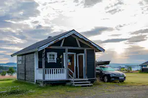 Kallsedets Fjällcenter - Mobilheim auf dem Campingplatz