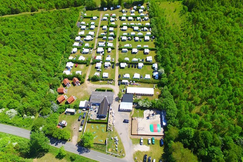 Kalundborg Camping - Luftaufnahme vom Campingplatz