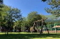 Kamp Nadiža Podbela  - Kinderspielplatz auf dem Campingplatz