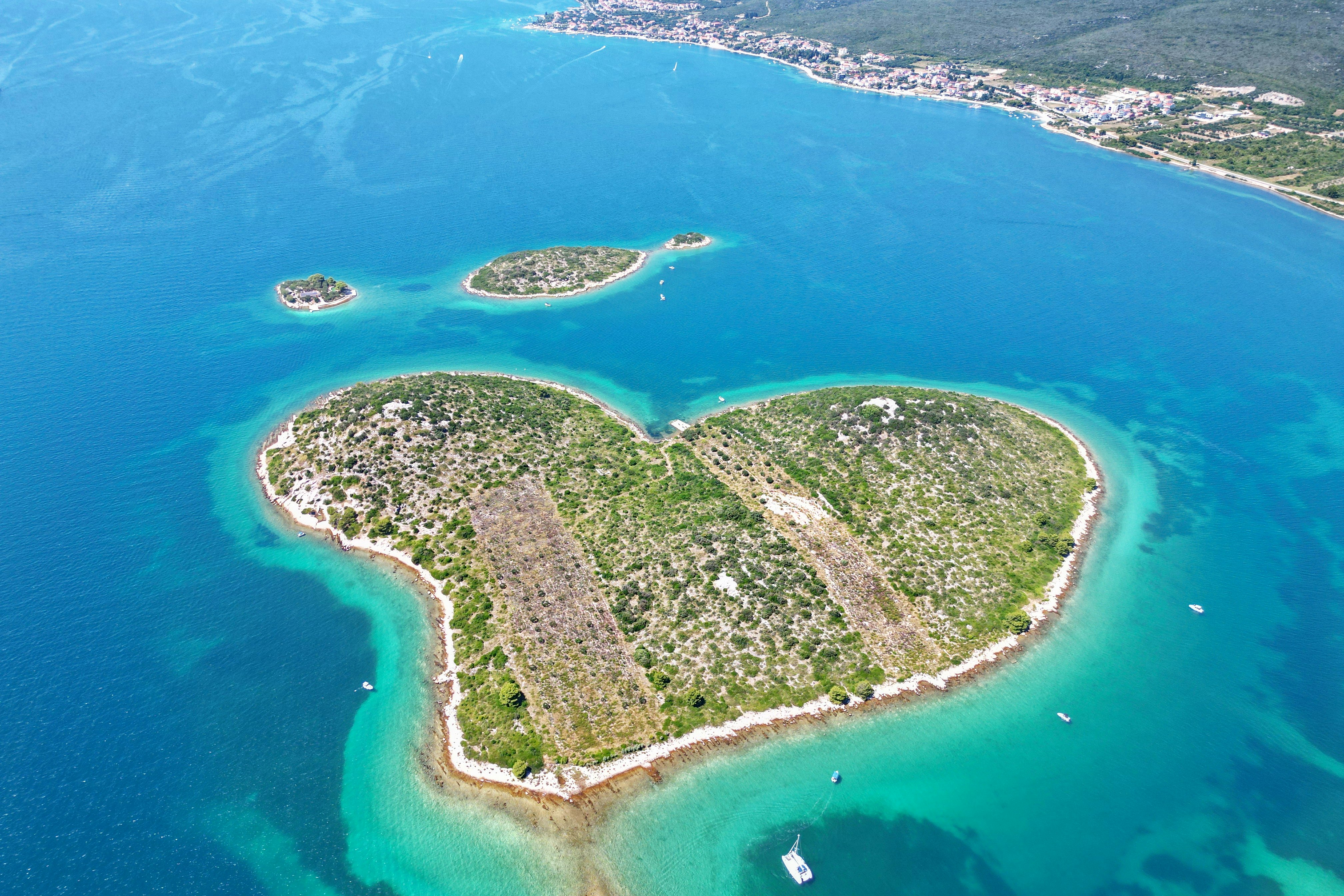 Camping Taber Pašman  - Campingplatz aus der Vogelperspektive