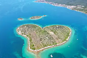 Camping Taber Pašman - Campingplatz aus der Vogelperspektive