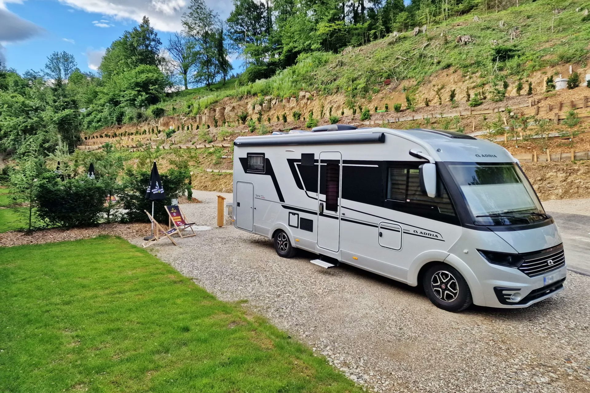 Kamp Prodnik - Standplätze auf dem Campingplatz