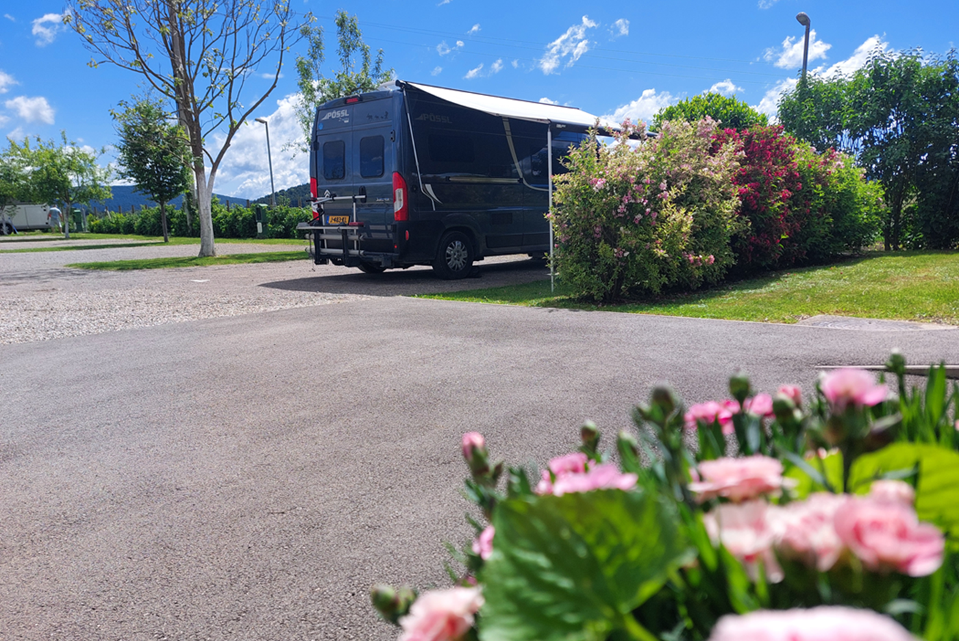 Kamp odmorište Sabljaci - Standplätze auf dem Campingplatz