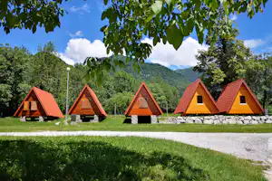 Kamp Siber - Mobilheime auf dem Campingplatz