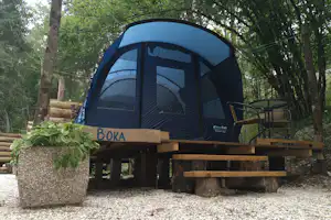 Kamp Vodenca - Mietzelt auf dem Campingplatz