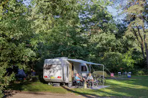 Camping Huttopia De Veluwe - Standplätze auf dem Campingplatz