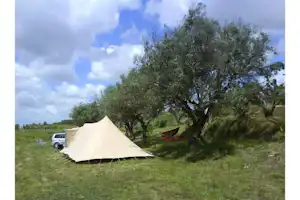 Kampeerterrein Termas da Azenha - Zeltplätze im Grünen