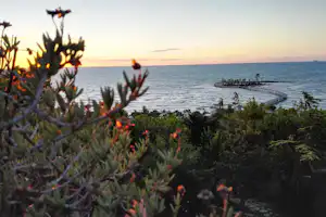 Kamping Pa Emer - im Grünen mit Blick auf das Meer