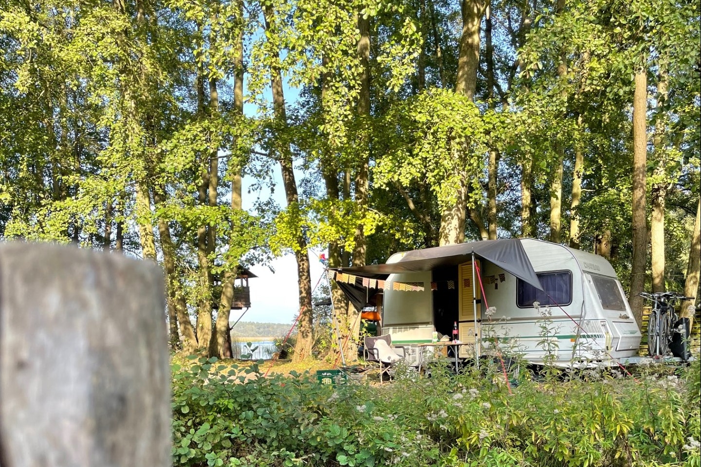 Naturcampingplatz Kanucamp Canow - Standplätze im Grünen auf dem Campingplatz