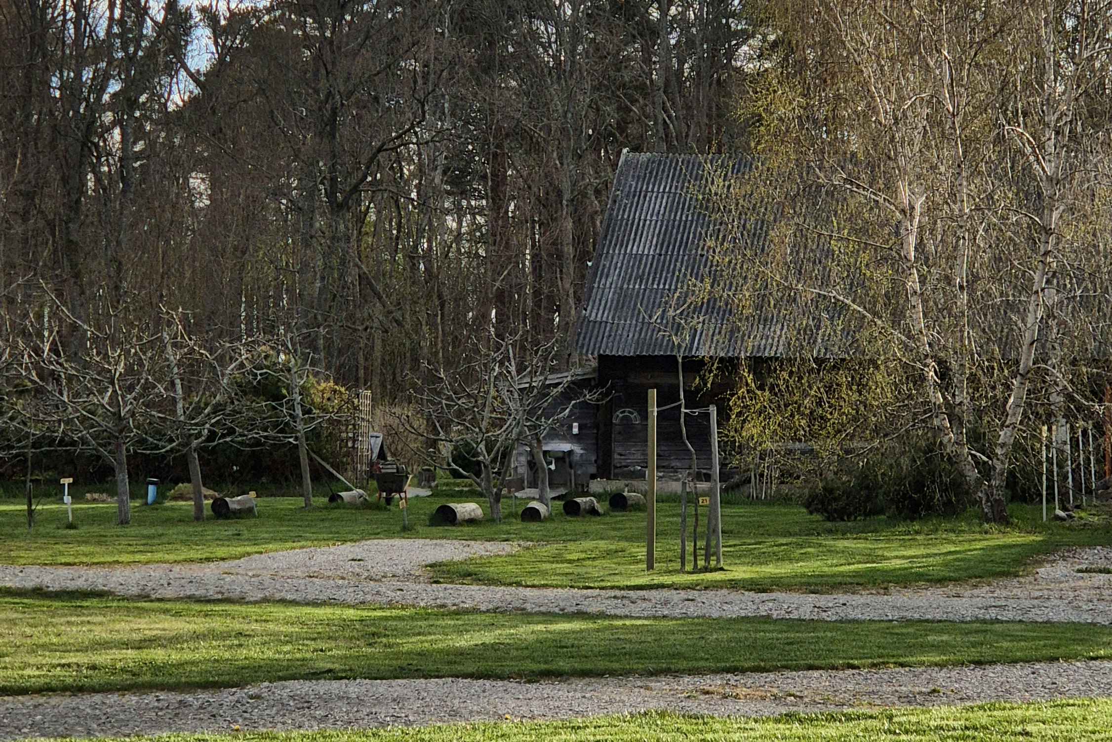 Karkelbeck No 409 - Blick auf die Standplätze auf dem Campingplatz