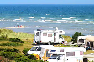 Kattegat Strand Camping - Wohnmobil- und Wohnwagenstellplätze mit Meerblick