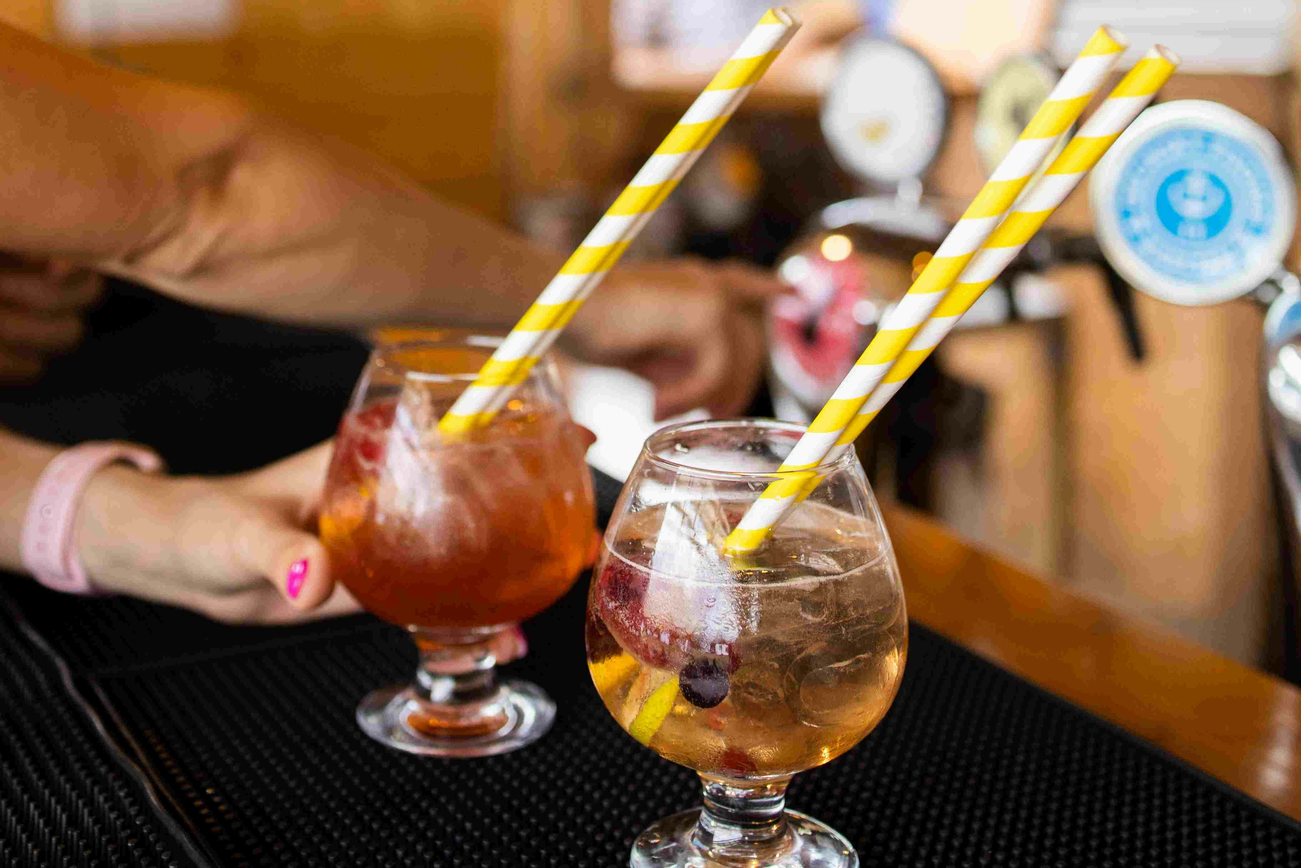 Camp Děčín  Kemp Děčín - Getränke aus der Bar des Campingplatzes