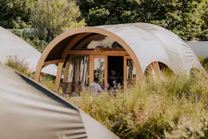 Camping de Lakens Kennemer Duincamping de Lakens - Glamping-Zelt mit Terrasse